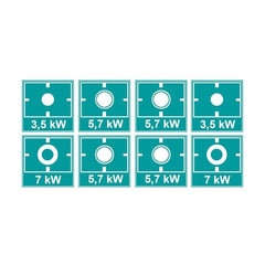 AfG Berlin Pcgv74q Gas stove 8 burners – Vorschau 2