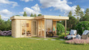 Fjordholz Gartenhaus Alu Concept 44 M