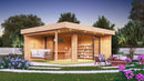 Fjordholz Gartenhaus Alu Concept Relax 44 A