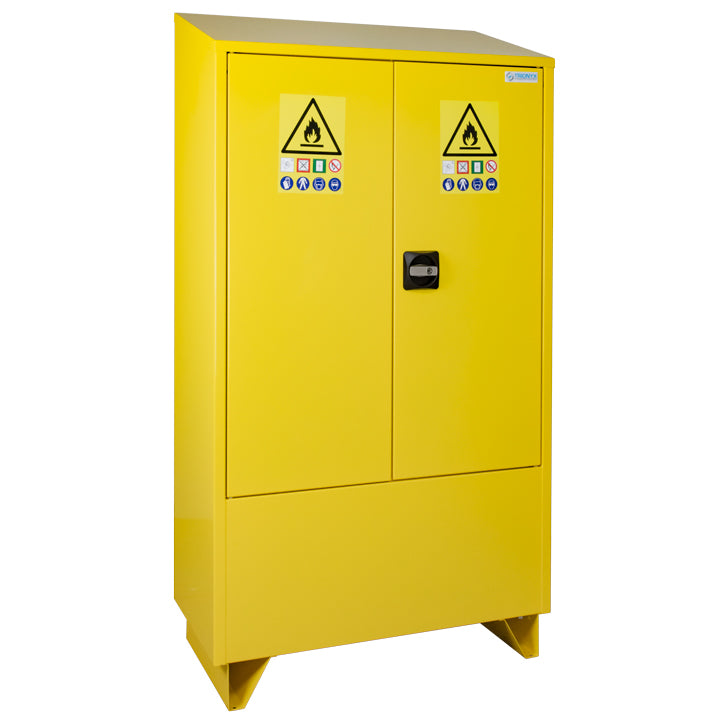 Ecosafe Sicherheitsschrank Mit Feuerlöscher Für Leicht Entzündbare Produkte - 100 L