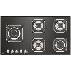 LOFRA - MARTE - GAS KOCHFELD 90 CM - HGN 9 B0 - BLACK - WOK LINKS – Vorschau 1