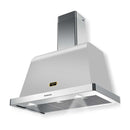 LOFRA - DOLCEVITA EXTRACTOR HOOD - 90 cm wide - INOX - Brass finish 