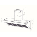 LOFRA - ELISIR EXTRACTOR HOOD - 90 cm wide - INOX 