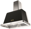 LOFRA - DOLCEVITA EXTRACTOR HOOD - 60 cm wide - BLACK - Brass finish 