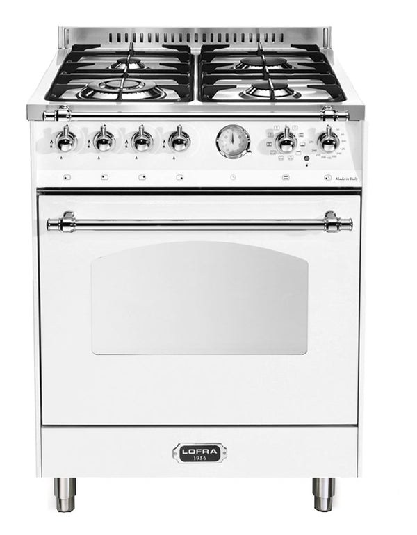 LOFRA - DOLCEVITA - SINGLE OVEN 60 cm - RBP 66 MFT / CI - Perlweiß - Chrome Finish