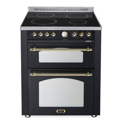 LOFRA - DOLCEVITA INDUKTION - DOUBLE OVEN 70 cm - RNMUD 76 MFTE/ 4I - Black Messing Finish – Vorschau 1