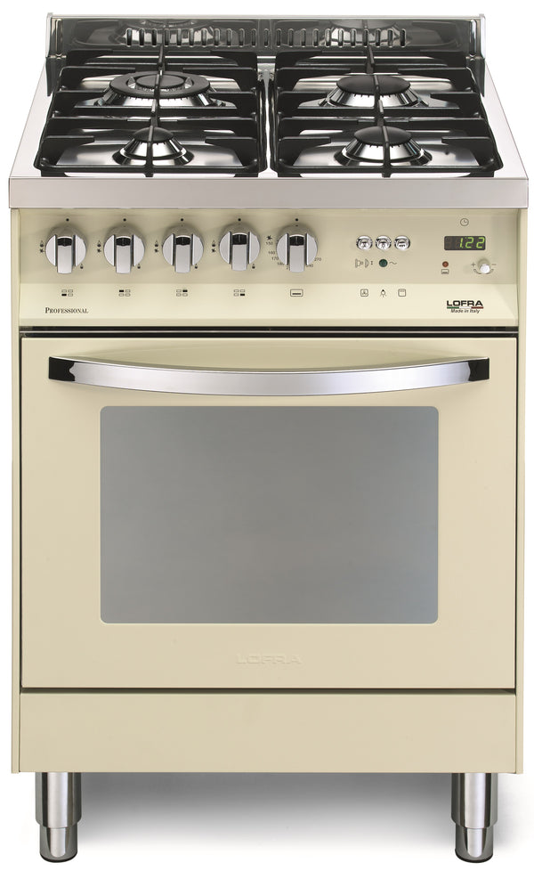 LOFRA - RAINBOW - GAS SINGLE OVEN 60 cm - PBI 66 GVT/C - Ivory 