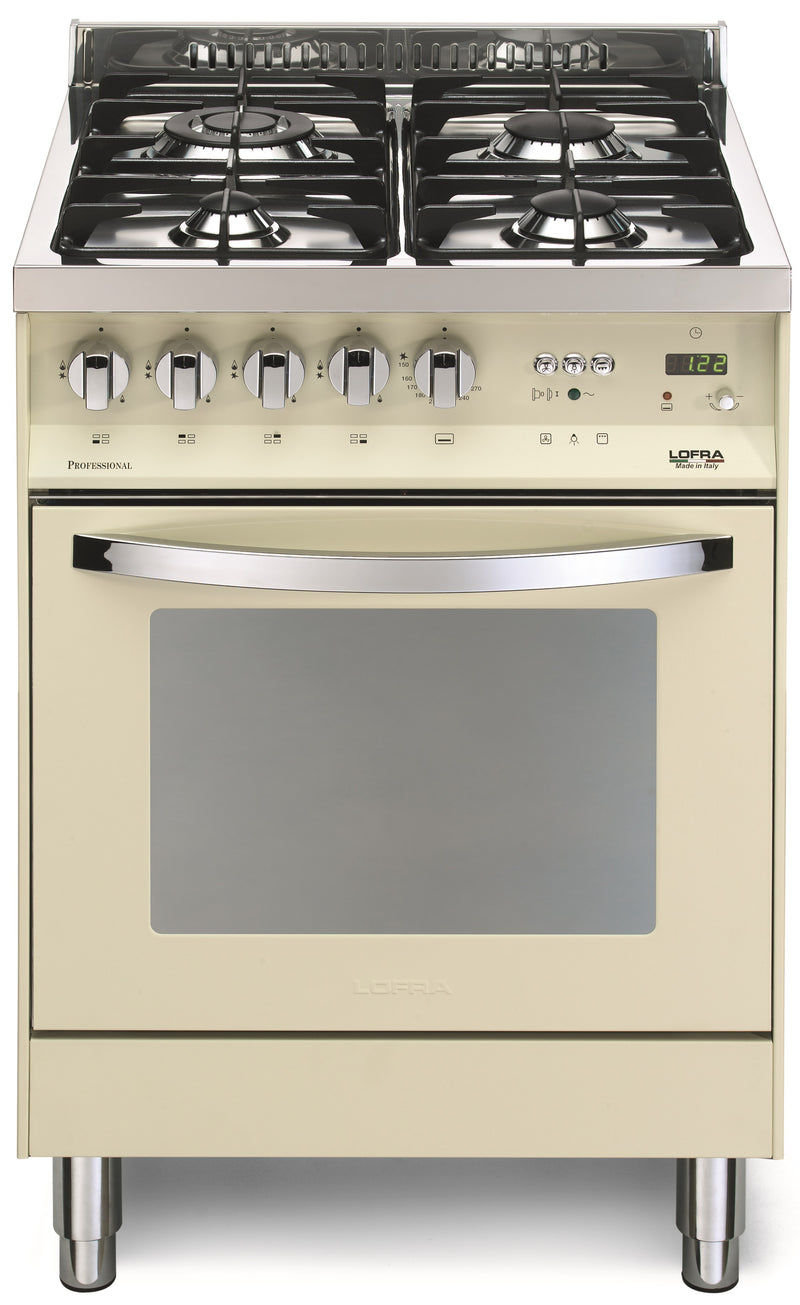 LOFRA - RAINBOW - GAS SINGLE OVEN 60 cm - PBI 66 GVT/C - Ivory 