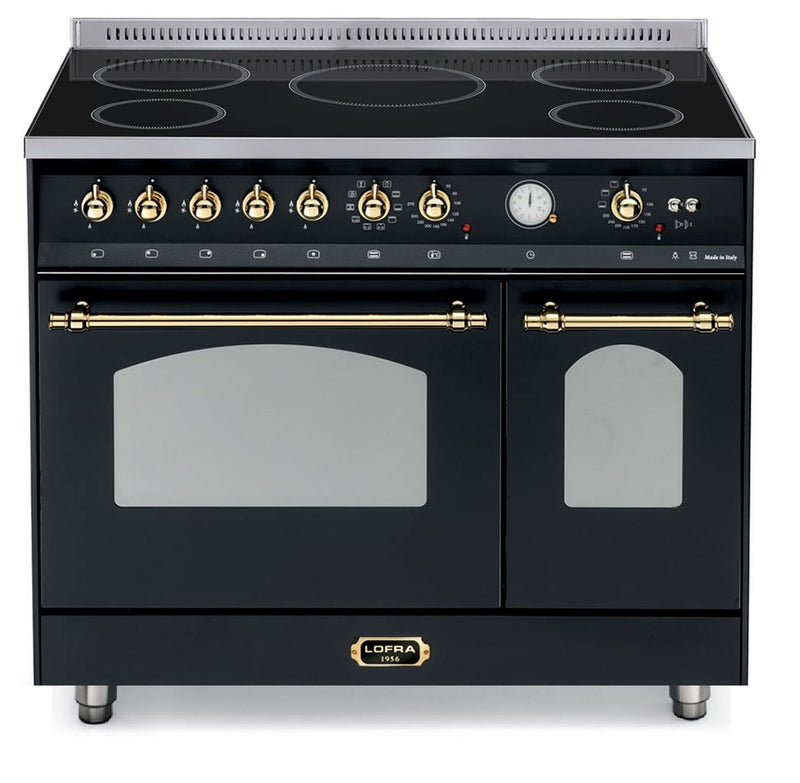LOFRA DOLCEVITA Komplett-Set Induktion Black-Messing Finish