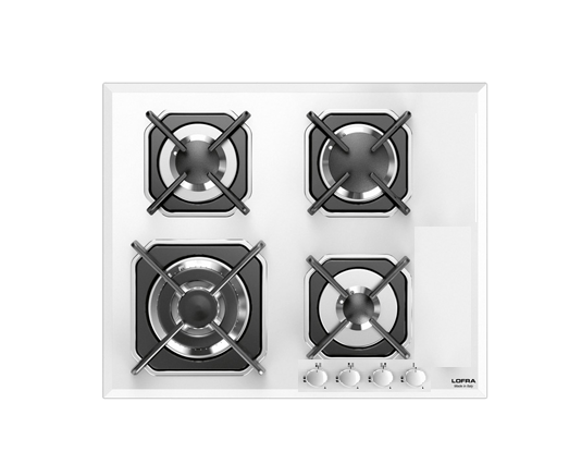 LOFRA - MERCURIO - GAS HOB 60 cm - HGB 6 G0 - White 