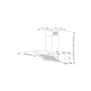 LOFRA - VENEZIA Complete Set Range Cooker 90 cm wide and Professional Extractor Hood 