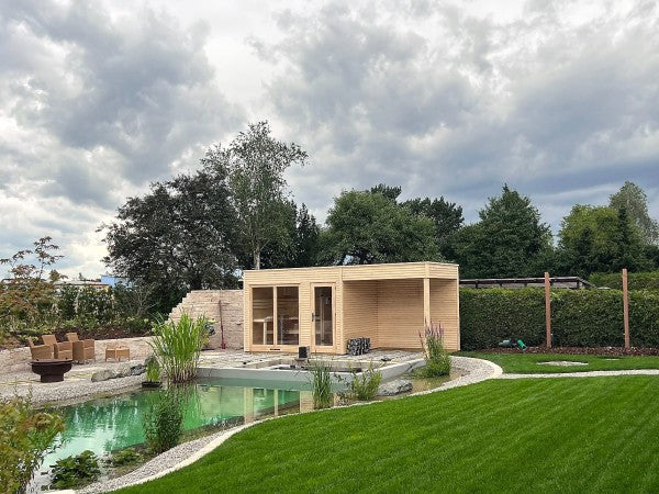 Butenas Gartensauna SUN VISION PLUS