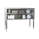 Tischaufsatzschrank offen, Bautiefe 400 mm | 2000x400x1150 mm