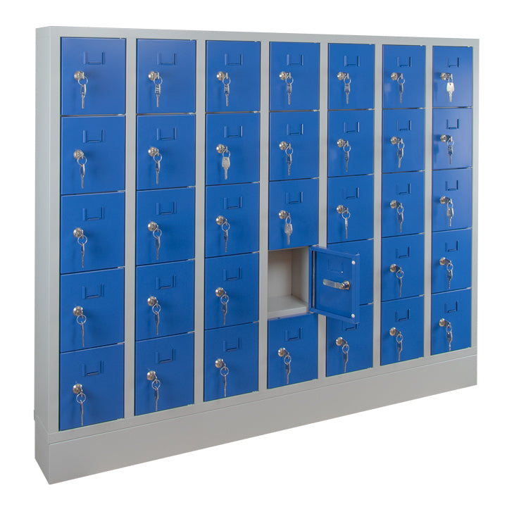 Ecosafe Gesicherter Schrank Mit 35 Einzelschließfächern