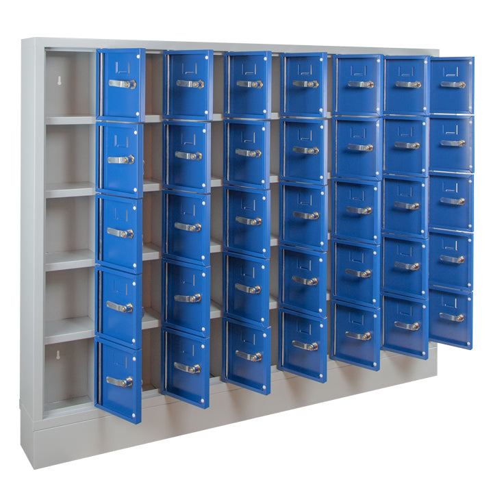 Ecosafe Gesicherter Schrank Mit 35 Einzelschließfächern