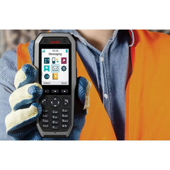 ASCOM d83 Talker - Widerstandsfähiges DECT-Handset (2,4" LED-Farbdisplay | Bluetooth | Adaptive Rauschunterdrückung | Breitbandaudio | IP65) - in schwarz – Vorschau 3