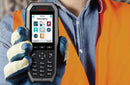 ASCOM d83 Talker - Rugged DECT handset (2.4" LED color display | Bluetooth | Adaptive noise cancellation | Wideband audio | IP65) - in black