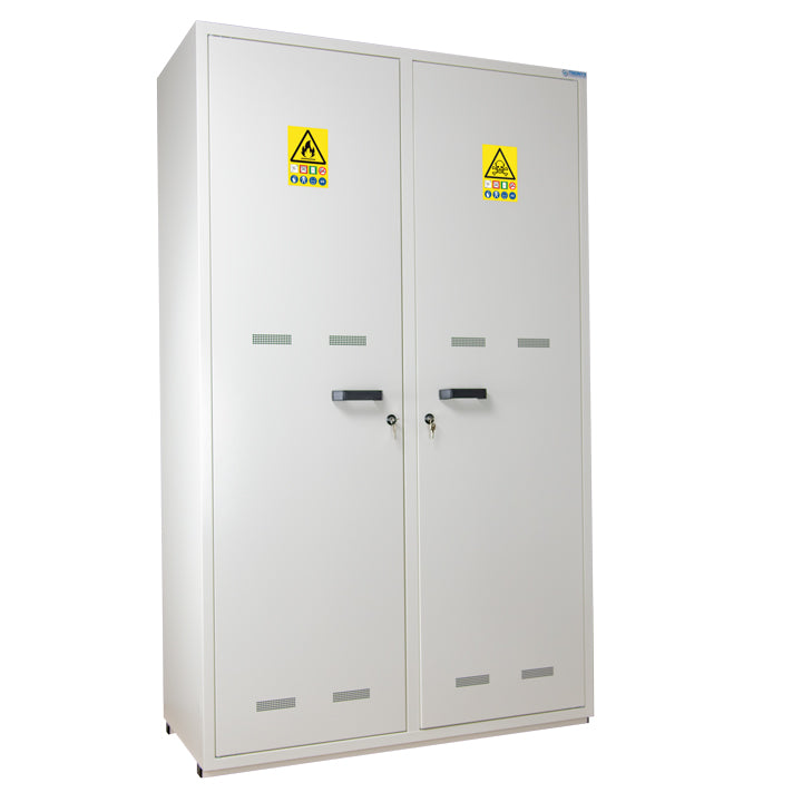 Ecosafe safety cabinet - Tall, 2 doors - 4 interior compartments