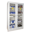 Ecosafe Sicherheitsschrank - Hoch 2 Glastüren - 2 Innenfächer