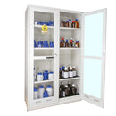 Ecosafe Sicherheitsschrank - Hoch 2 Glastüren - 2 Innenfächer