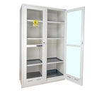 Ecosafe Sicherheitsschrank - Hoch 2 Glastüren - 2 Innenfächer