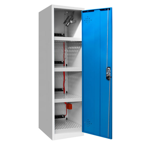 Ecosafe Hochschrank Mit 1 Tür Zum Aufbewahren Und Aufladen Von Lithiumbatterien