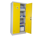 Ecosafe Sicherheitsschrank Hoch 2 Gelbe Türen