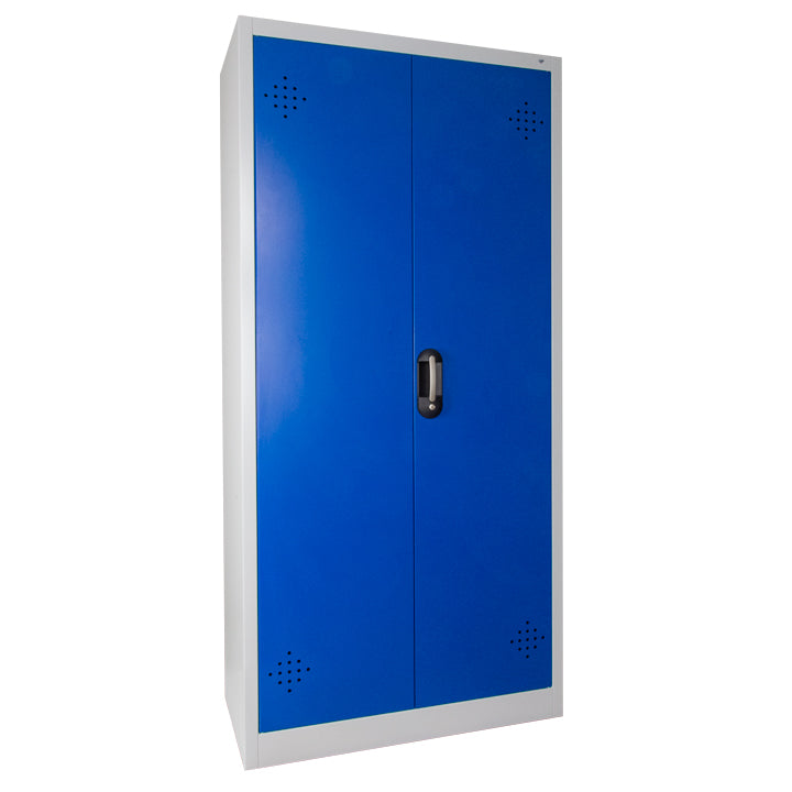 Ecosafe Sicherheitsschrank Hoch 2 Blaue Türen