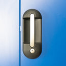 Ecosafe Sicherheitsschrank Hoch 2 Blaue Türen