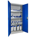 Ecosafe Sicherheitsschrank Hoch 2 Blaue Türen