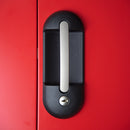 Ecosafe Sicherheitsschrank Hoch 2 Rote Türen