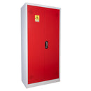 Ecosafe Sicherheitsschrank Hoch 2 Rote Türen