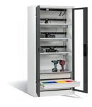 C+P Akkuladeschrank Serie 89, H1950xB930xT500mm