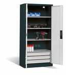 C+P Akkuladeschrank Serie 89, H1950xB930xT500mm