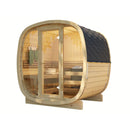Fjordholz Barrel Sauna Model Bus 160 with Full Glass Front