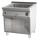 Casselin Bain-Marie GN 2/1 200 mm mit Ablassventil und Unterbau 80 - Linie 700