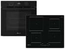 Bauknecht BAKO PYRO IND Set Pyrolyse Backofen BBA385PU0K + Induktionskochfeld BQ 5160S AL