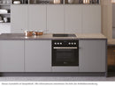 Bauknecht HEKO F500 Set Einbauherd HIS5 EI8VS3 ES + Induktionskochfeld BU 1760C FT