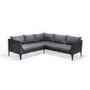 Sanotechnik - Infinity Sofa-Set inkl. Sitz- und Rückenkissen, schwarz