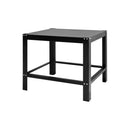 Untergestell für Pizzaofen | schwarz aus lackiertem Eisen | 1000x845x960 mm