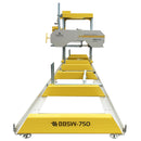 BAMATO log band saw BBSW-750 with 6.15m roller conveyor (400V)