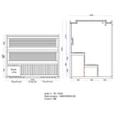 EAGO AWT E1244A rote Zeder 200x160 9kW Kivi