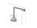 Berbel 1090076 Abluft-Set II  - Flach 125 bT