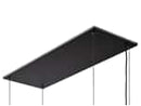 Berbel DKG Glas 120 SK MS - 1050571 Deckenkonsole Mattschwarz