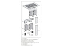 Berbel Set 1100083DLUBUF Downline Compact BKA 83 DLC Kochfeldabzug Induktion + Umluft-Set DL BUF 1100064