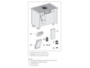 Berbel Set 1100095DLA Downline Infinity Pro BKA 90 DLIP Kochfeldabzug Induktion Mattschwarz + Abluft-Set DL 1100063