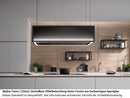 Berbel Skyline Frame BIH 120 SKF permalyt® Inselhaube 120 cm Dekor Glas Schwarz