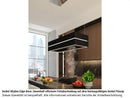 Berbel Skyline Edge Base BIH 100 SKE-B Deckenlifthaube 100 cm Schwarz