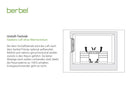 Berbel Set 1100083DLUBUF Downline Compact BKA 83 DLC Kochfeldabzug Induktion + Umluft-Set DL BUF 1100064