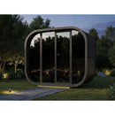 Fjordholz Fass-Sauna Modell Luxe-5 Black Edition